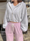 Bubble Hood Zip Up Set